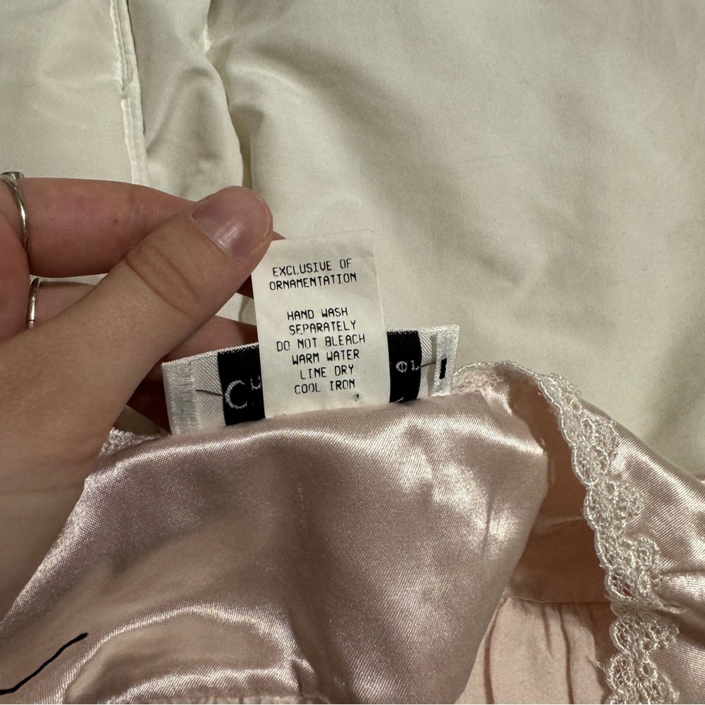 Vintage Christian Dior Baby Pink Satin Nighty - Picture 8 of 8
